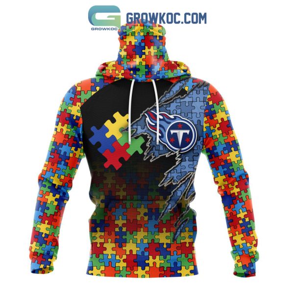 Tennessee Titans NFL Special Autism Awareness Design Hoodie T Shirt