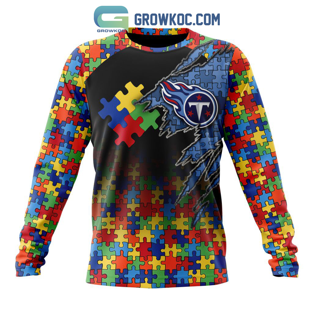 Tennessee Titans Crucial Catch Intercept Autism shirt, hoodie