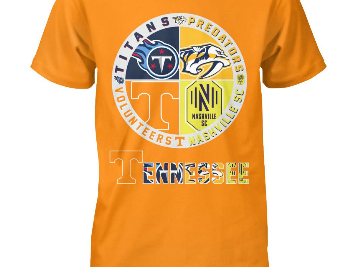 Tennessee Titans And Volunteers City Champion T Shirt - Growkoc