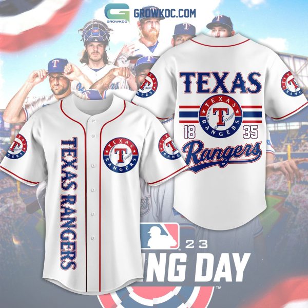 Texas Rangers Since 1835 Baseball Jersey