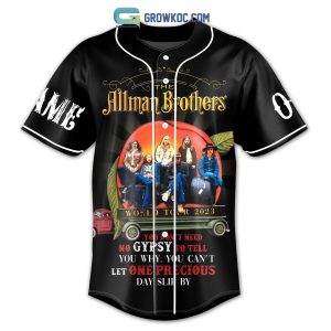 The Allman Brothers Band World Tour 2023 Personalized Baseball Jersey