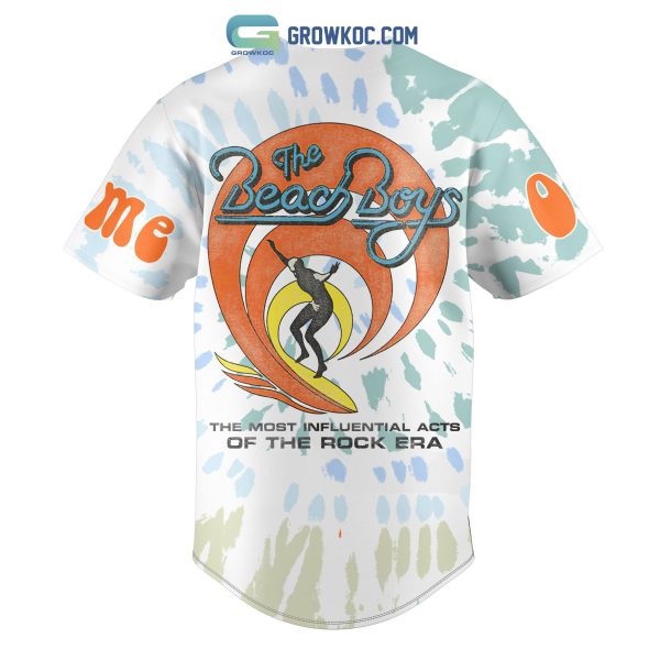 The Beach Boys The Most Influential Acts Of The Rock Era Personalized Baseball Jersey