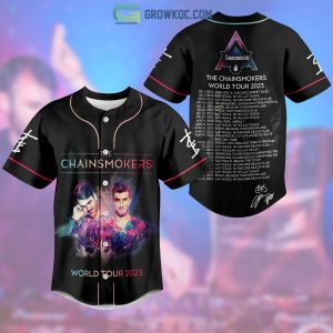 The Chainsmokers World Tour 2023 Baseball Jersey