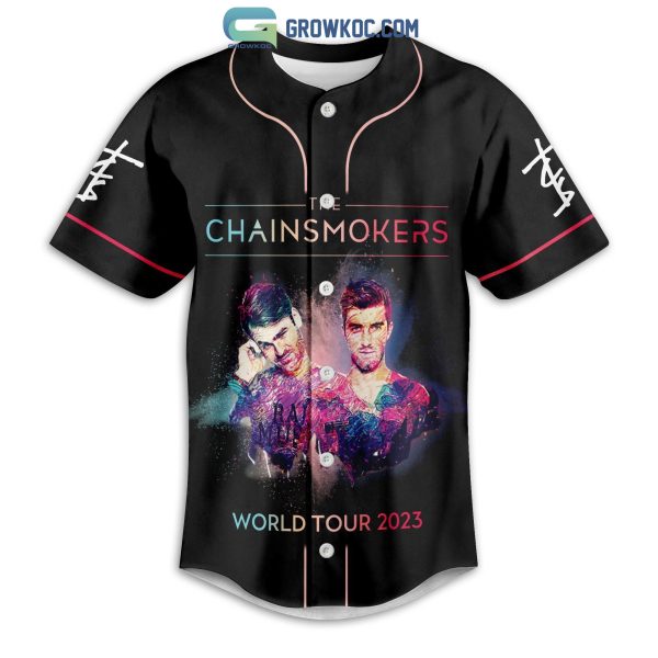 The Chainsmokers World Tour 2023 Baseball Jersey