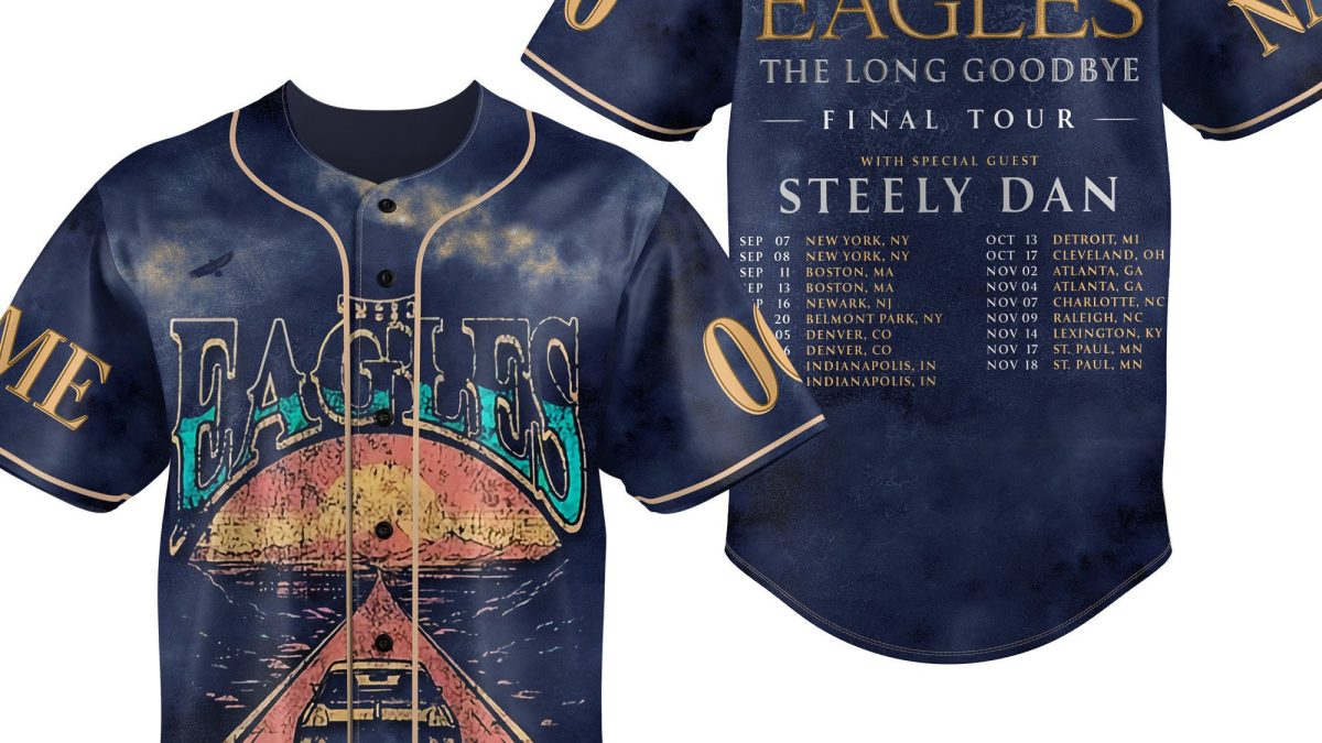 The Eagles The Long Goodbye Final Tour With Steely Dan Personalized  Baseball Jersey - Growkoc