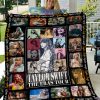 Taylor Swift The Eras Tour Pink Design Blanket Flecee Quilt