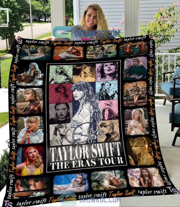 The Eras Tour Taylor Swift All Album Fleece Blanket Quilt