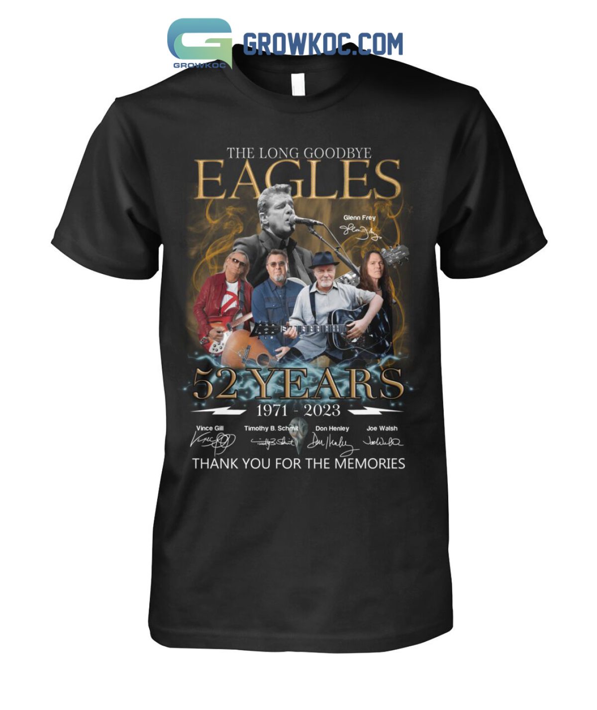 The Eagles Band Shirt Long Goodbye Tour 2023 Classic Hoodie