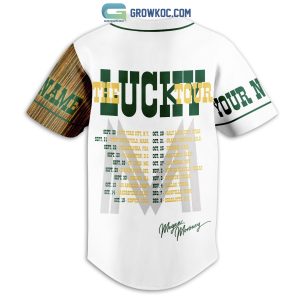 The Lucky Tour Megan Moroney Personalized Baseball Jersey
