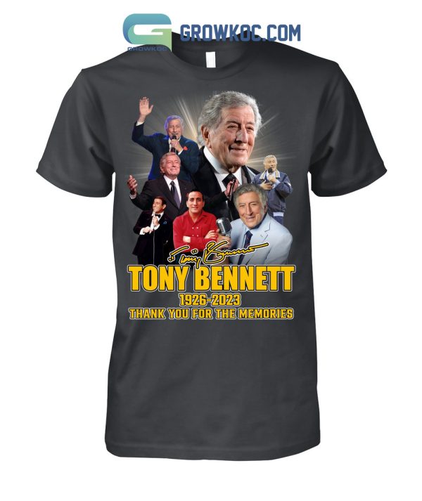 Tony Bennett 1926 2023 Memories T Shirt