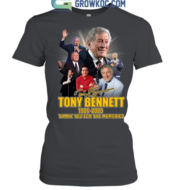 Tony Bennett 1926 2023 Memories T Shirt