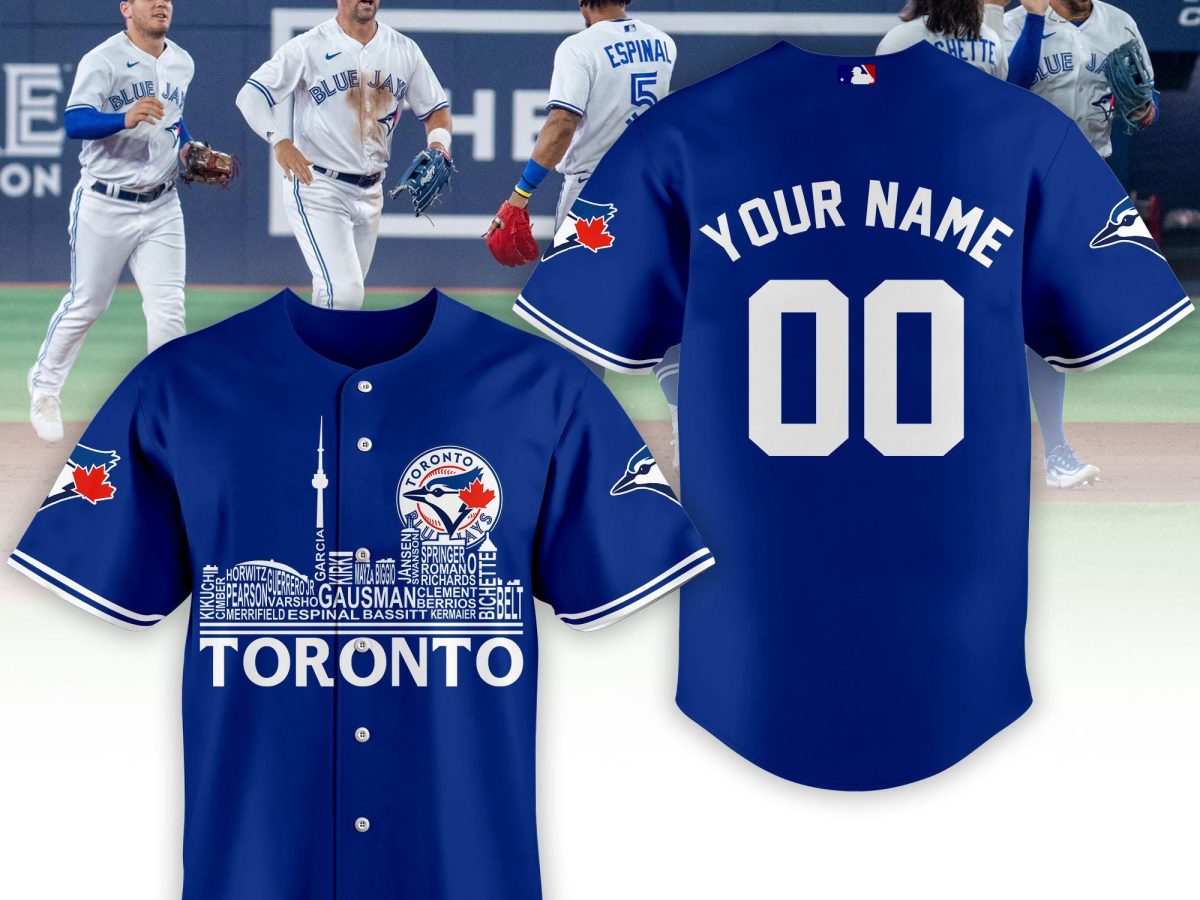 Toronto Blue Jays City Champions With Best Team Light Blue Design  Personalized Baseball Jersey - Growkoc