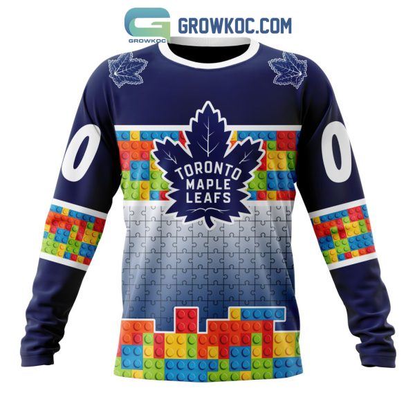 Toronto Maple Leafs NHL Special Autism Awareness Design Hoodie T Shirt