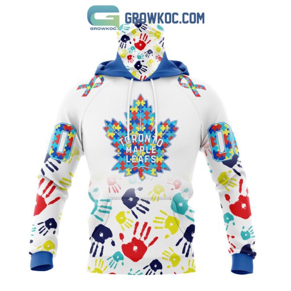 Toronto Maple Leafs NHL Special Autism Awareness Hands Hoodie T Shirt