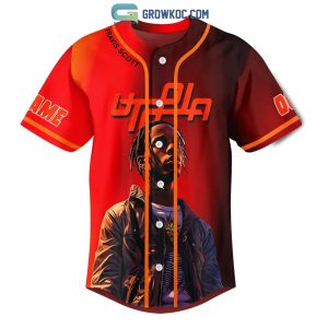 Travis Scott Look Mom I Can Fly Personalized Baseball Jersey
