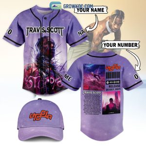 Travis Scott Release 28 July 2023 Personalized Baseball Jersey