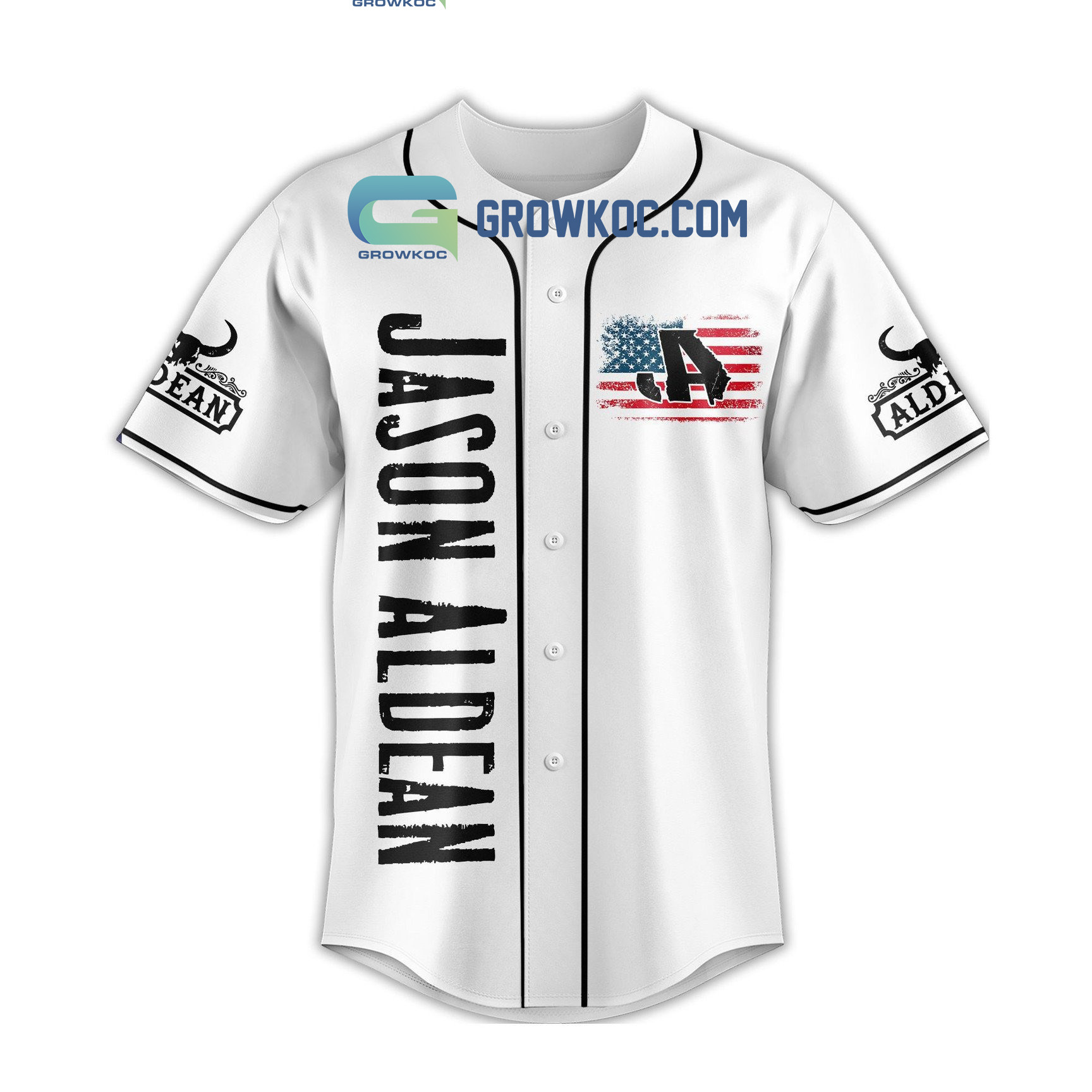 Jason Aldean Mitchell Tenpenny Highway Desperado Tour Personalized Baseball  Jersey - Growkoc
