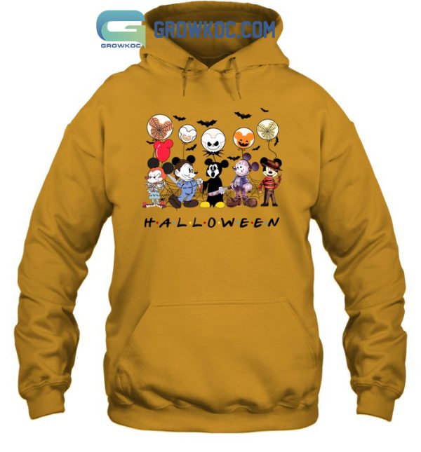 Walt Disney Mickey Mouse Friends Halloween T Shirt