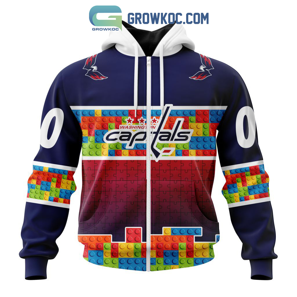NHL Washington Capitals Mix Jersey Custom Personalized Hoodie T Shirt  Sweatshirt - Growkoc