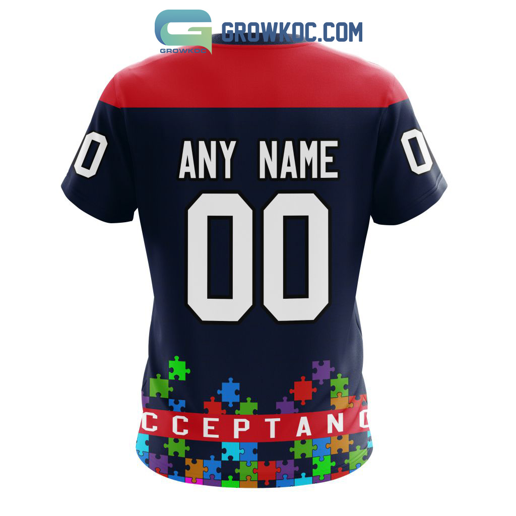 NHL Washington Capitals Personalized Special Design With Northern Lights  Hoodie T Shirt - Growkoc