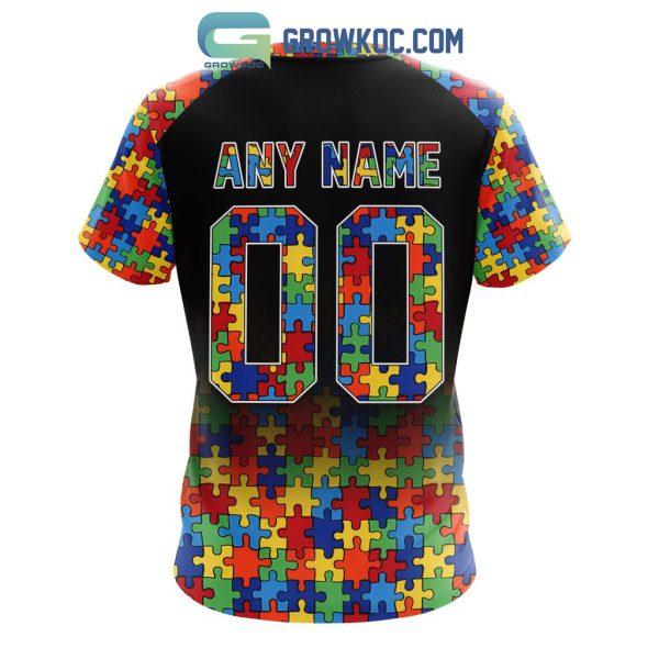 Washington Commanders NFL Special Autism Awareness Design Hoodie T Shirt