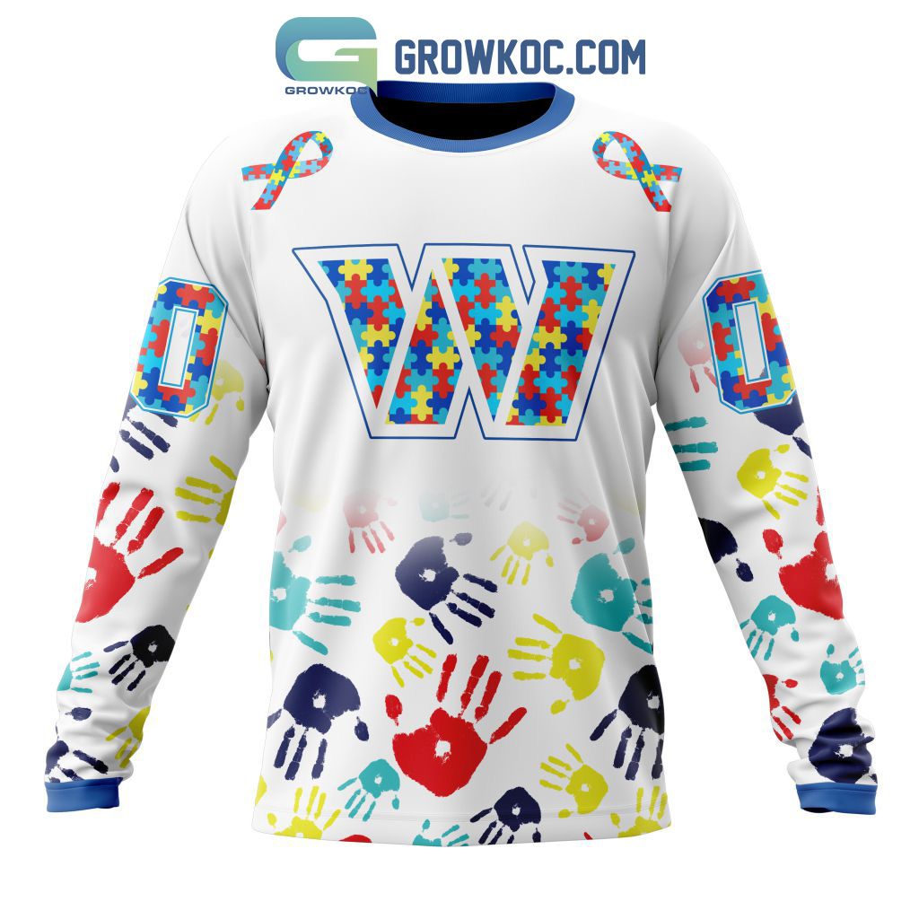 New York Giants NFL Autism Awareness Personalized Hoodie T Shirt - Growkoc