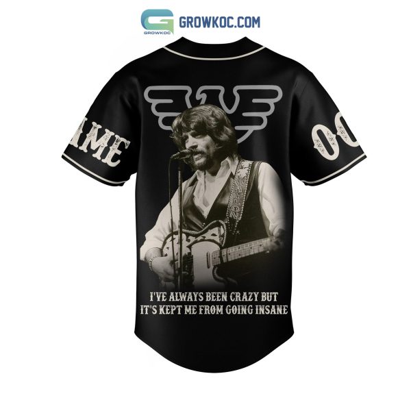 Waylon Jennings I’ve Always Been Crazy With Good Hearted Woman Personalized Baseball Jersey