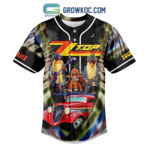 ZZTop Baby Please I Wanna Drive You Home Personalized Baseball Jersey