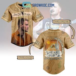Zach Bryan Find Someone Who Grows Flowers In The Darkest Parts Of You Baseball Jacket
