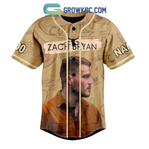 Zach Bryan The Devil Can Scrap But The Lord Has Won Personalized Baseball Jersey