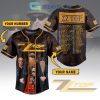 Winnie-the-Pooh Mix Grateful Dead Gold Design Personalized Baseball Jersey
