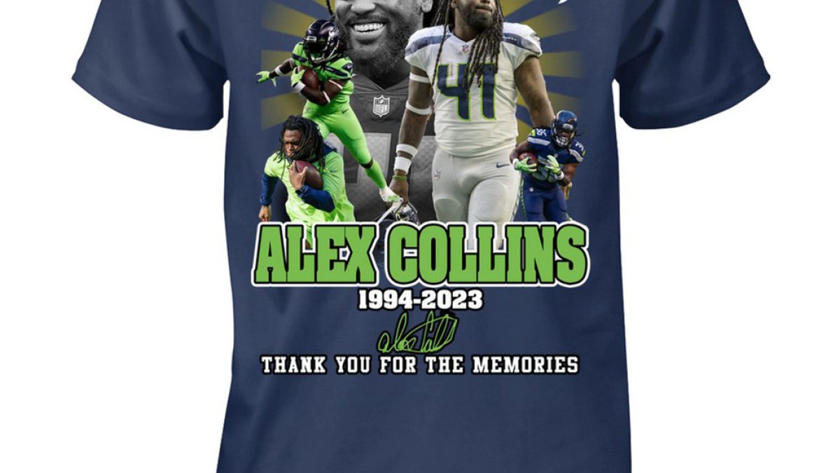 Alex Collins 1994 2023 Memories Seatle Seahawks NFL Shirt, hoodie