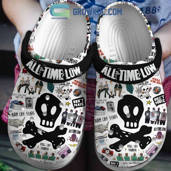 All time Low Burn Like Stars Clogs Crocs