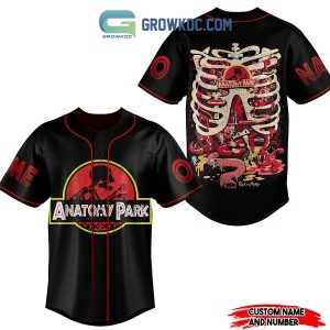 Anatomy Park Rick And Morty Personalized Baseball Jersey