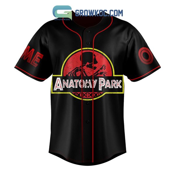 Anatomy Park Rick And Morty Personalized Baseball Jersey