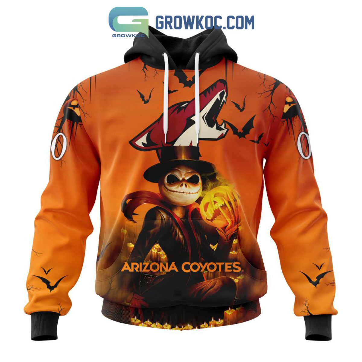 Arizona Coyotes NHL Special Design Jersey With Your Ribs For Halloween  Hoodie T Shirt - Growkoc