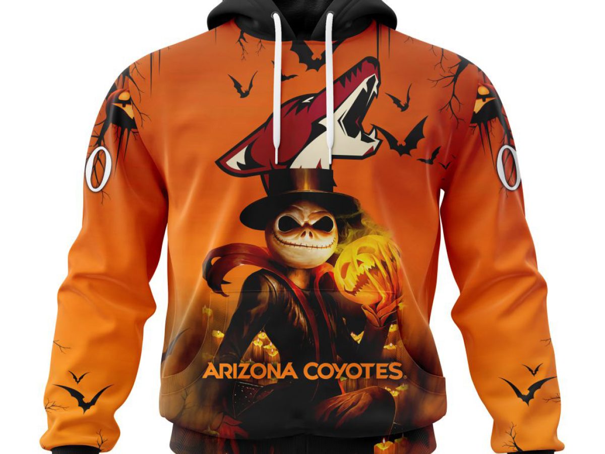 Nhl Arizona Coyotes Girls' Long Sleeve Poly Fleece Hooded