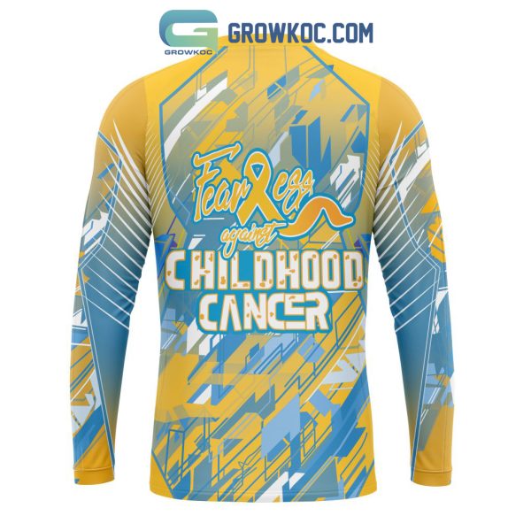 Arizona Diamondbacks MLB Fearless Against Childhood Cancers Hoodie T Shirt