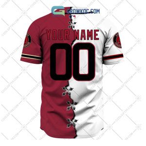 Arizona Diamondbacks Custom Name & Number Baseball Jersey Best