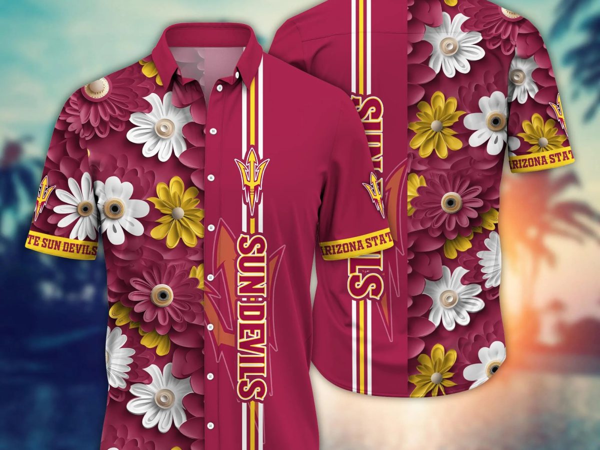 LIMITED] Arizona State Sun Devils Hawaiian Shirt, New Gift For Summer