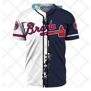 Atlanta Braves MLB Personalized Mix Baseball Jersey