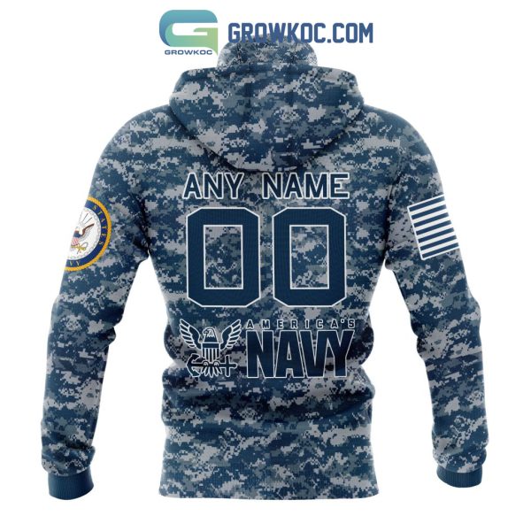Atlanta Falcons NFL Honor US Navy Veterans All Gave Some Some Gave All Personalized Hoodie T Shirt
