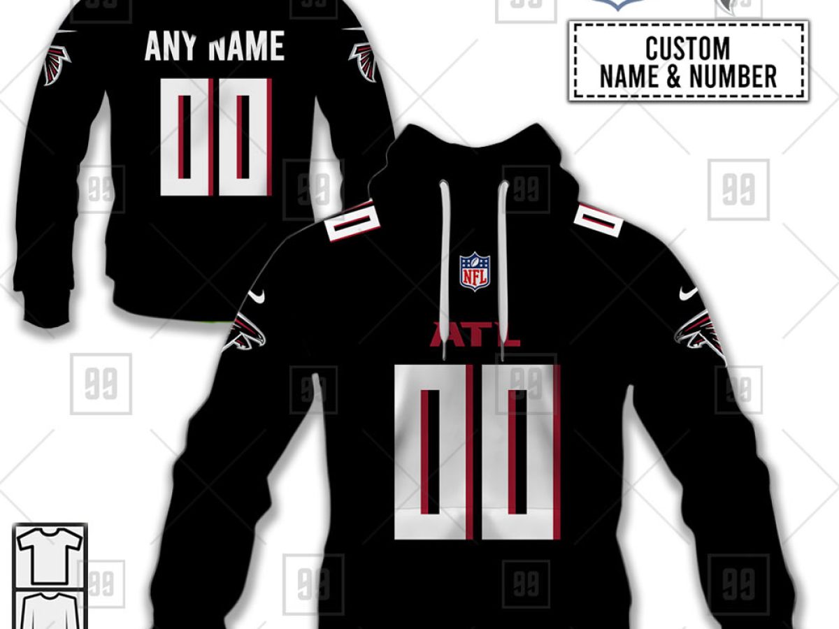 Atlanta Falcons NFL Custom Name And Number Baseball Jersey Shirt For Fans