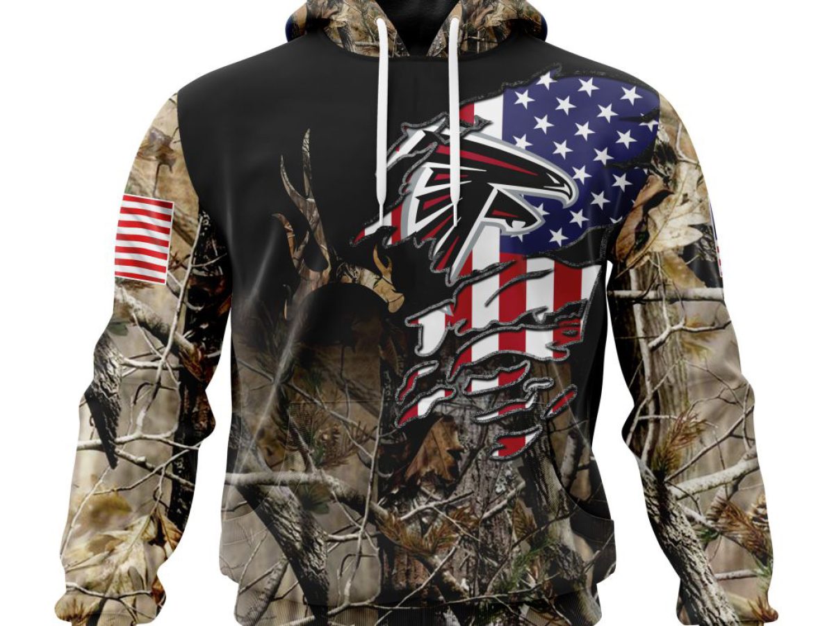 Atlanta Falcons NFL Special Camo Hunting Personalized Hoodie T Shirt -  Growkoc