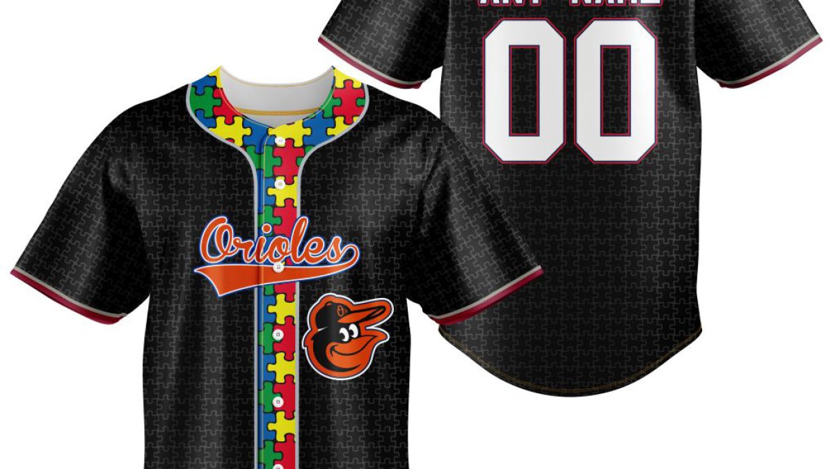 Baltimore Orioles MLB Fearless Against Autism Personalized