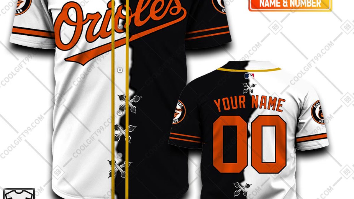 Baltimore Orioles Personalized Name MLB Fans Stitch Baseball