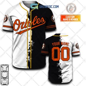 Baltimore Orioles MLB Personalized Mix Baseball Jersey
