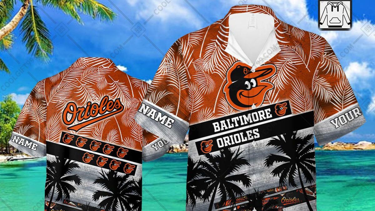 Baltimore Orioles MLB American Flower Hawaiian Shirt - Growkoc