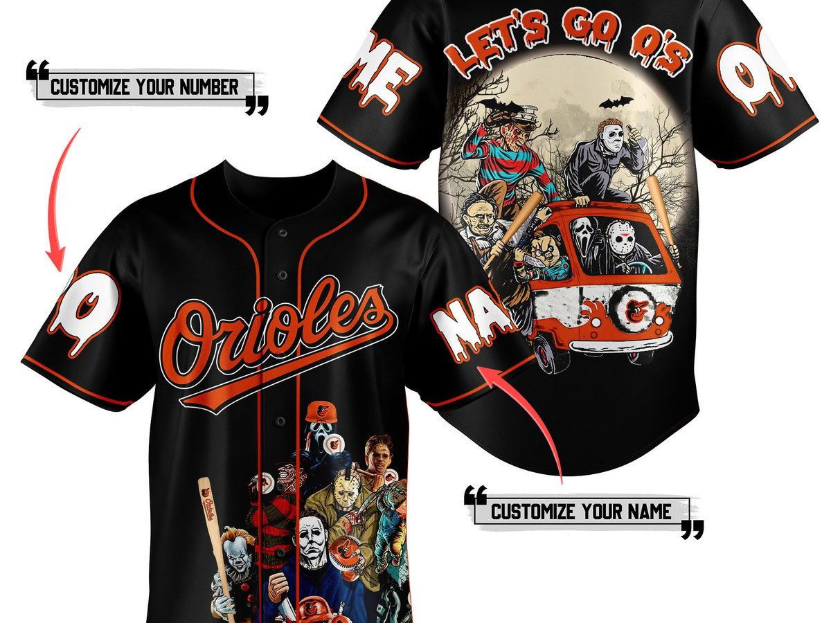 Baltimore Orioles MLB Personalized Mix Baseball Jersey - Growkoc