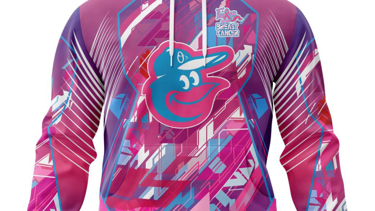 Baltimore Orioles Mlb Special Design I Pink I Can! Fearless